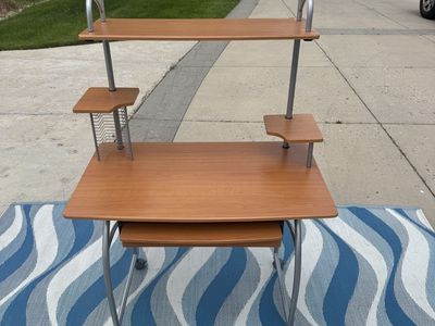 Brown Computer Desk Home Office Desk