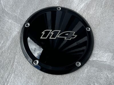 Harley Davidson Gloss Black 114 Derby Cover