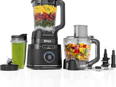 Ninja Deluxe Kitchen System: 3-in-1 Blender & Food Processor, 1800-Watt, 88oz Pitcher, 24oz Cup