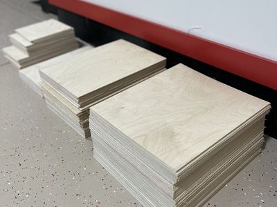 Premium Cut 1/8” & 1/4”Baltic Birch plywood