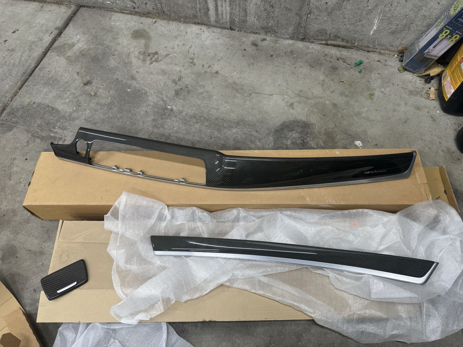 BMW F10 ///M performance interior carbon trim set