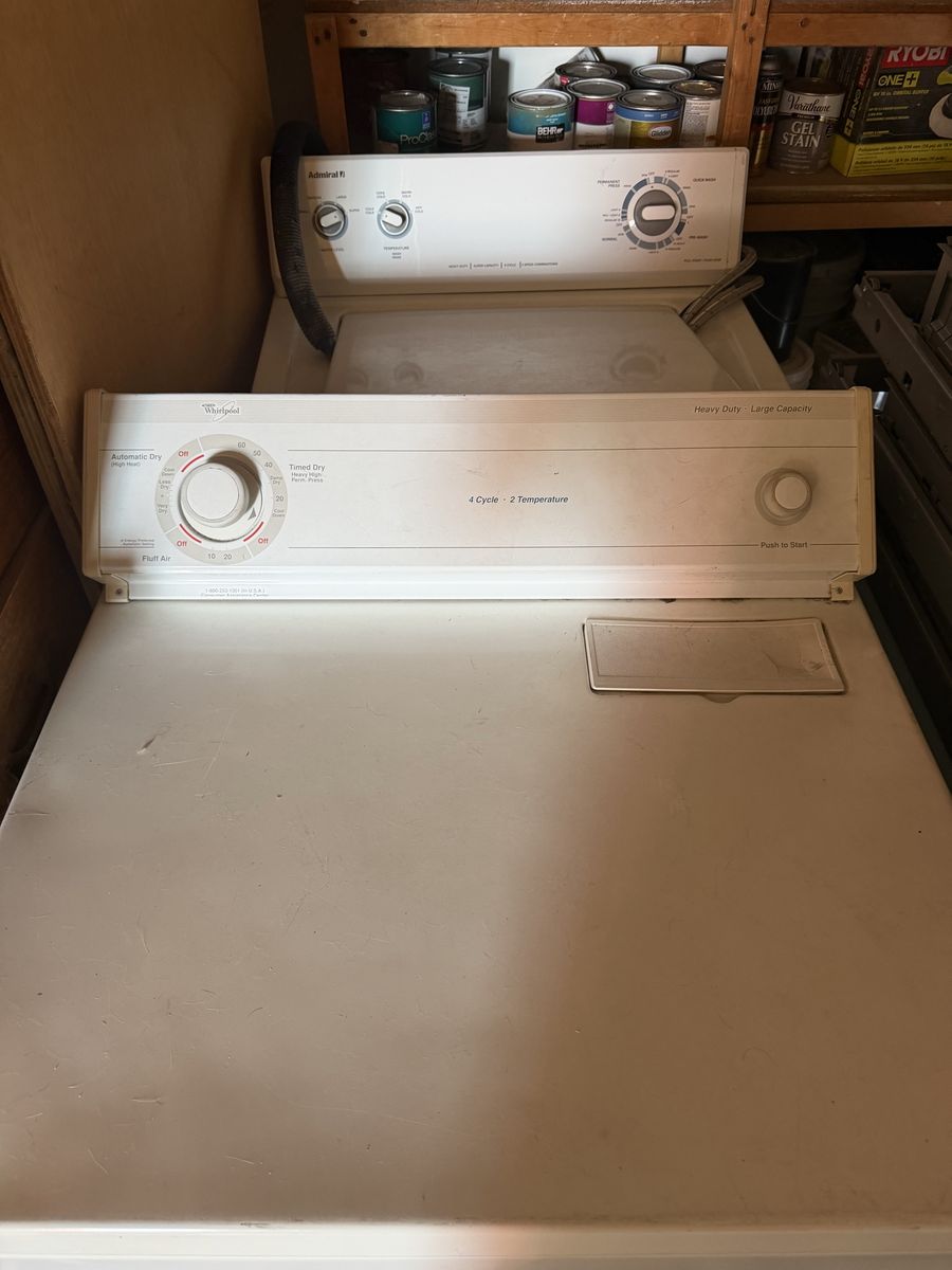 Washer and Dryer