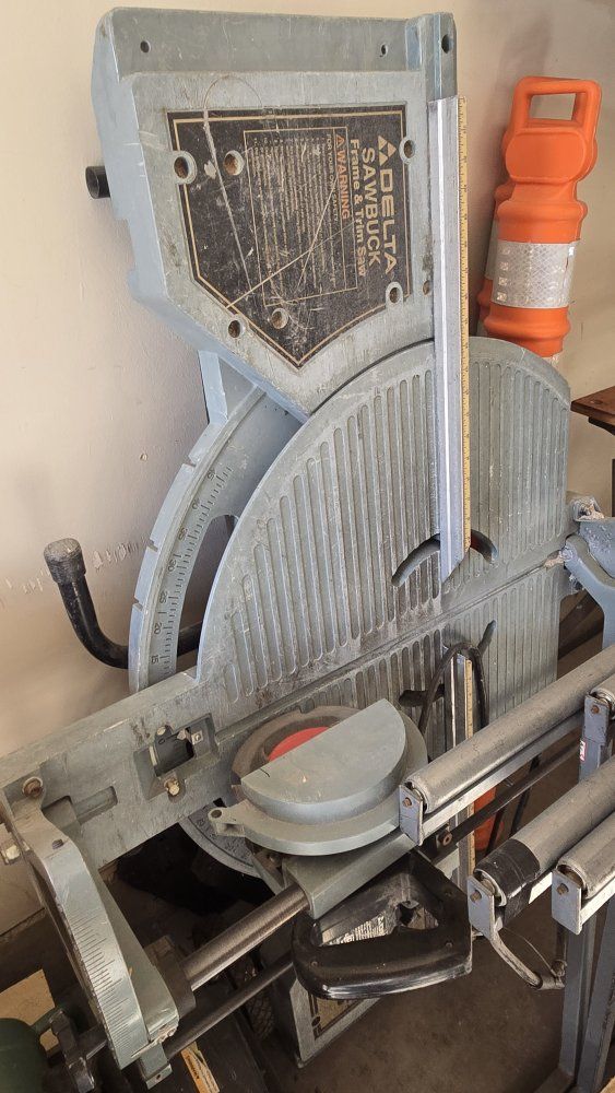 Delta Sawbuck Frame & Trim Saw - Used Power Tool
