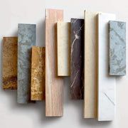 9 Boxes of Mixed Stone Lapidary Tile from CLE Tile ~35 SQFT