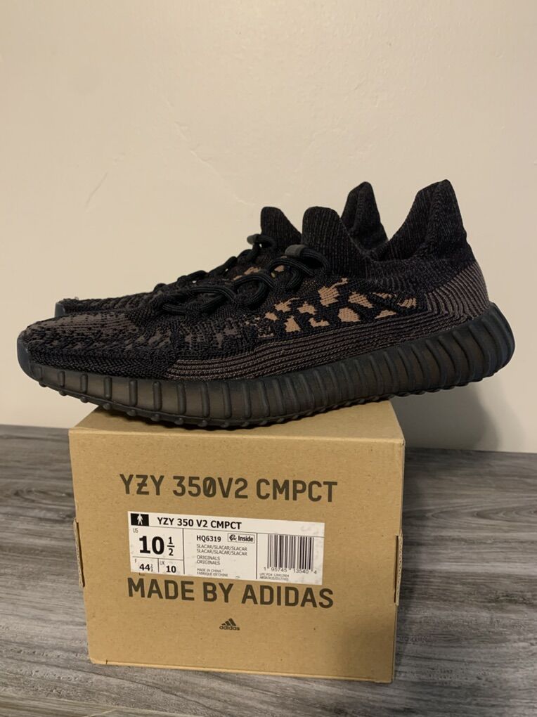adidas Yeezy 350 CMPCT Slate Carbon Size 10.5