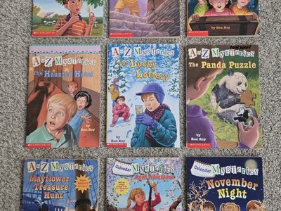 A-Z Mysteries kids books