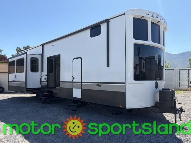 2025 Keystone Hampton 375DBL Bunkhouse Bunks Bunk House Loft