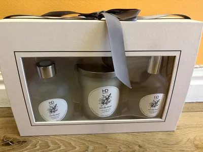 HD Designs Vanilla Bean Home Fragrance Gift Set