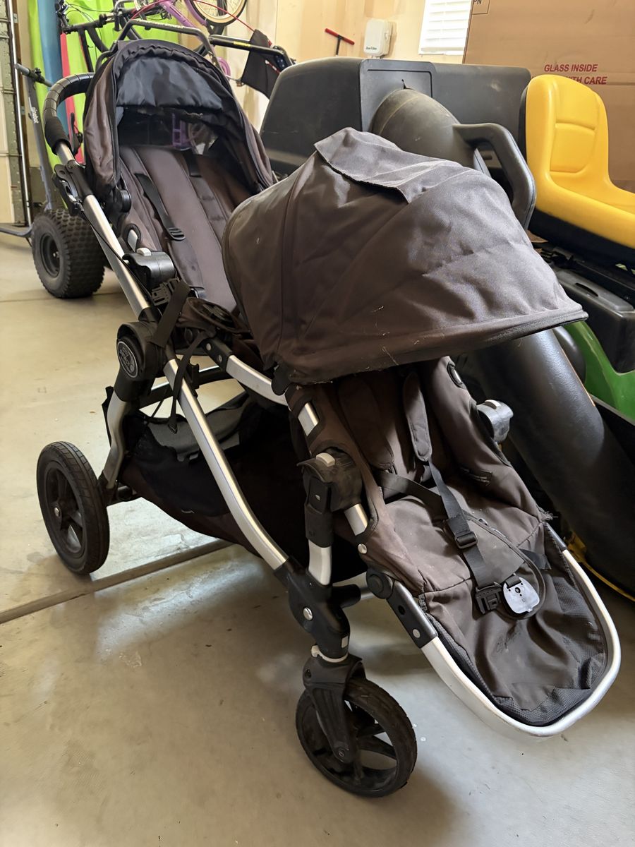 City Select double baby jogger stroller