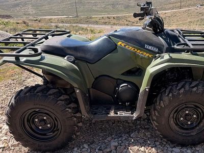 2024 Yamaha Kodiak 700 4x4 with Plow
