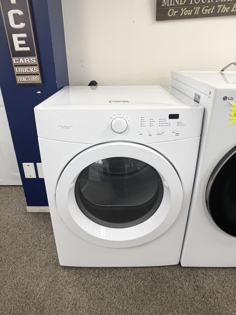 BEST DEALS AROUND! FRIGIDAIRE FRONT LOAD DRYER