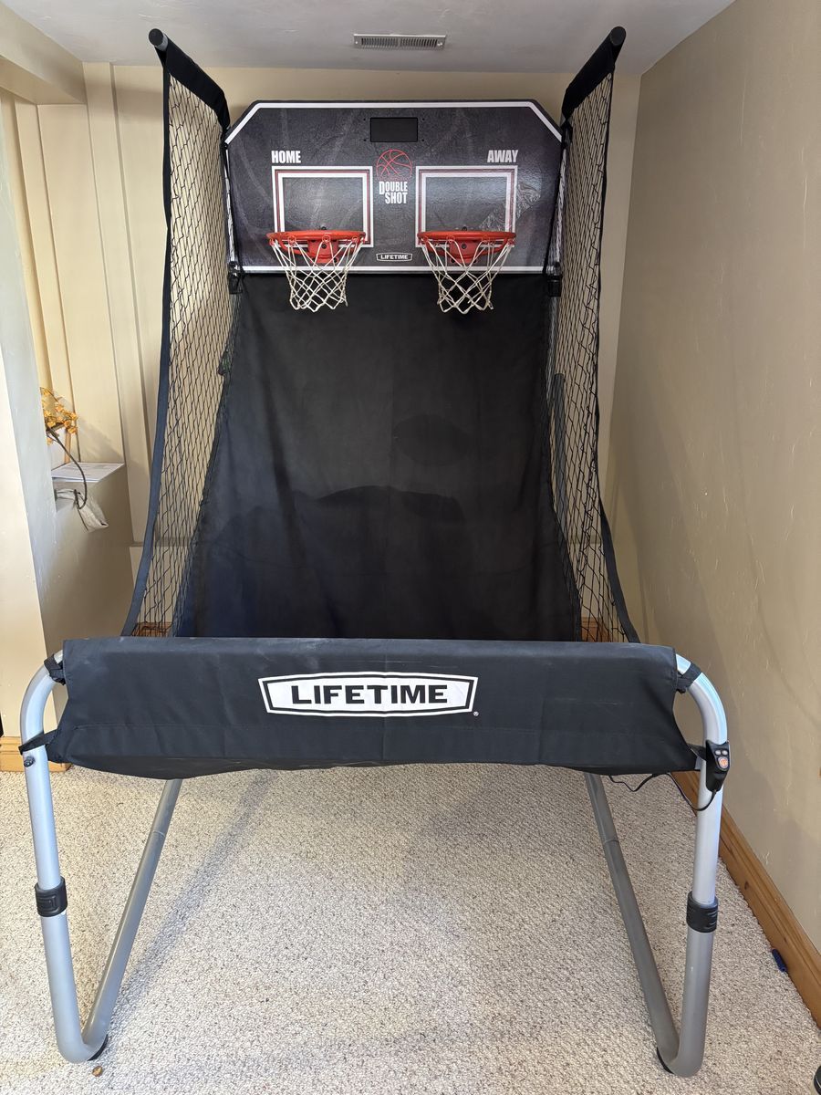 Lifetime Double Shot Basketball Arcade Game.