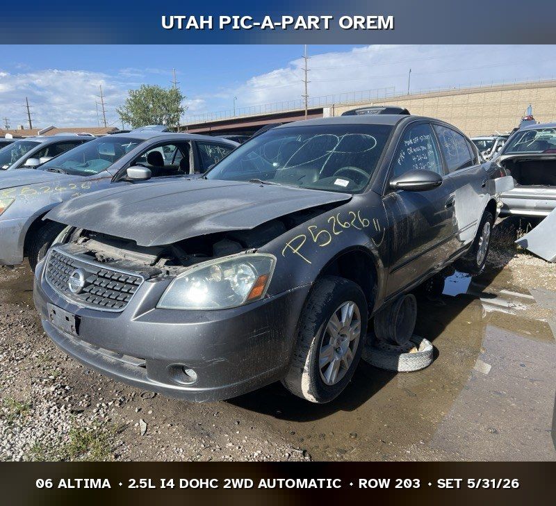2006 Nissan Altima Parts - UTPAP Orem