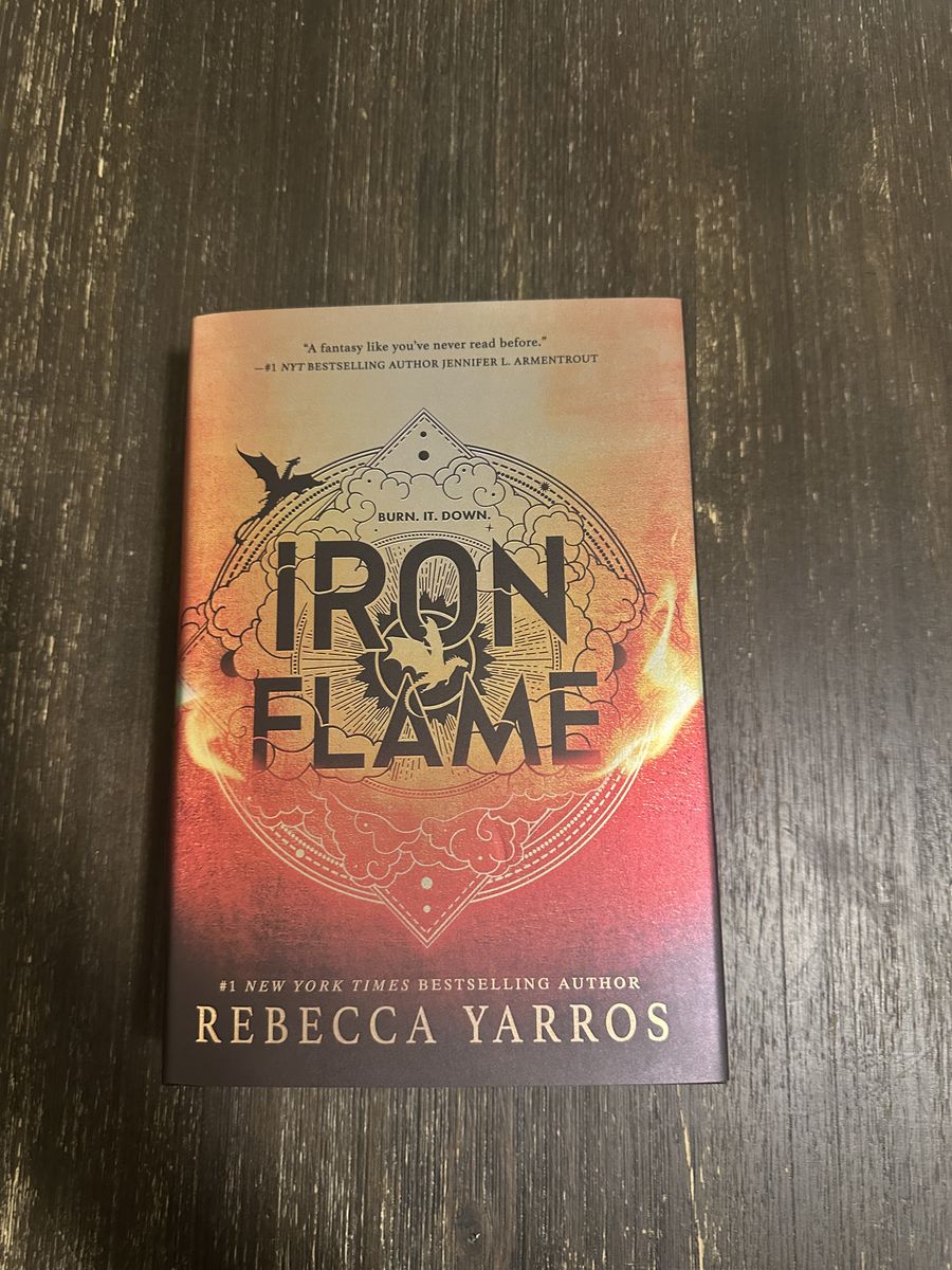 First Edition Iron Flame w/sprayed edges 