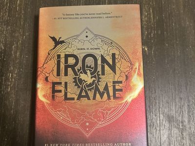 First Edition Iron Flame w/sprayed edges