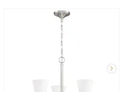 3 light chandelier
