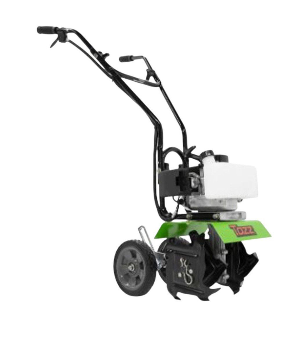 Tazz Mini Garden Cultivator, featuring a 33cc Viper engine.