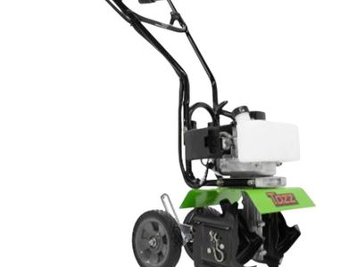 Tazz Mini Garden Cultivator, featuring a 33cc Viper engine.