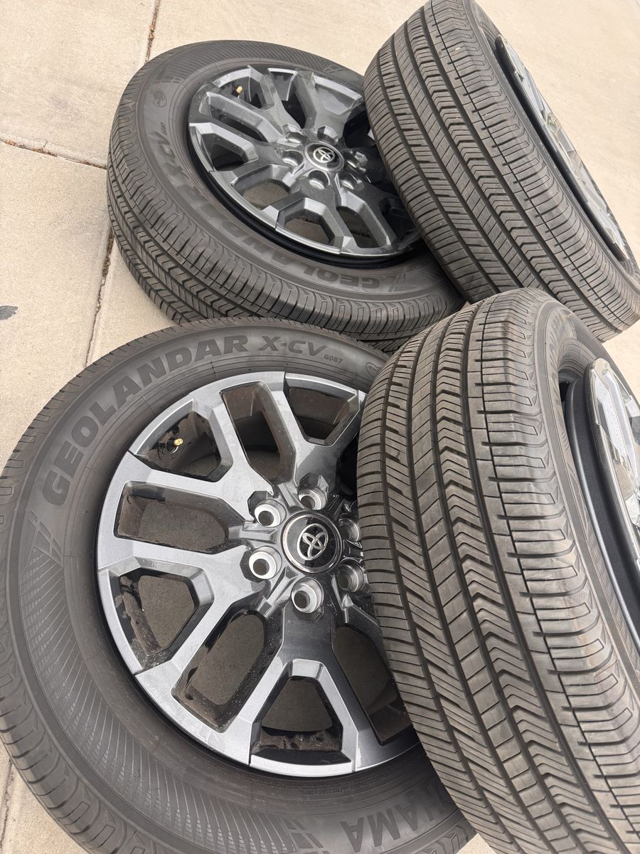 Oem Tundra Wheels And Tires 265/60R20