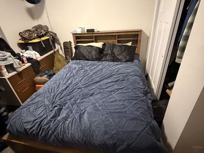 Queen Bed & Bed Frame