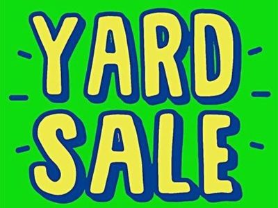 Yard Sale 8/29 – Riverton