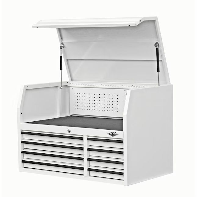 Viper Tool Storage 40.9-in W x 26.6-in H x 24.2-in D 8 -Drawer Steel Tool Chest ( White )