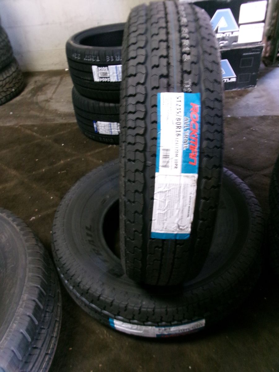 235/80R16 ROCKMAN ALL TRAIL PAIR OF TWO BRAND NEW TIRES
