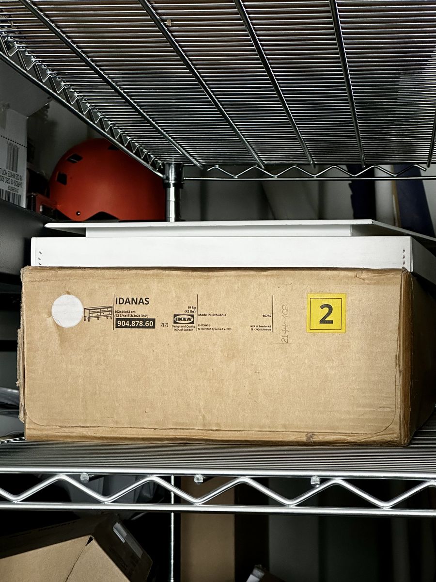 NEW: IKEA IDANÄS TV Unit (White)