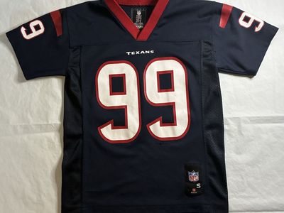J.J. Watt #99 Houston Texans Youth Jersey – Size S (8) – NFL Team Apparel