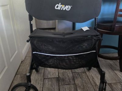 Drive Medical Nitro Elite Carbon Fiber Rollator 15lbs
