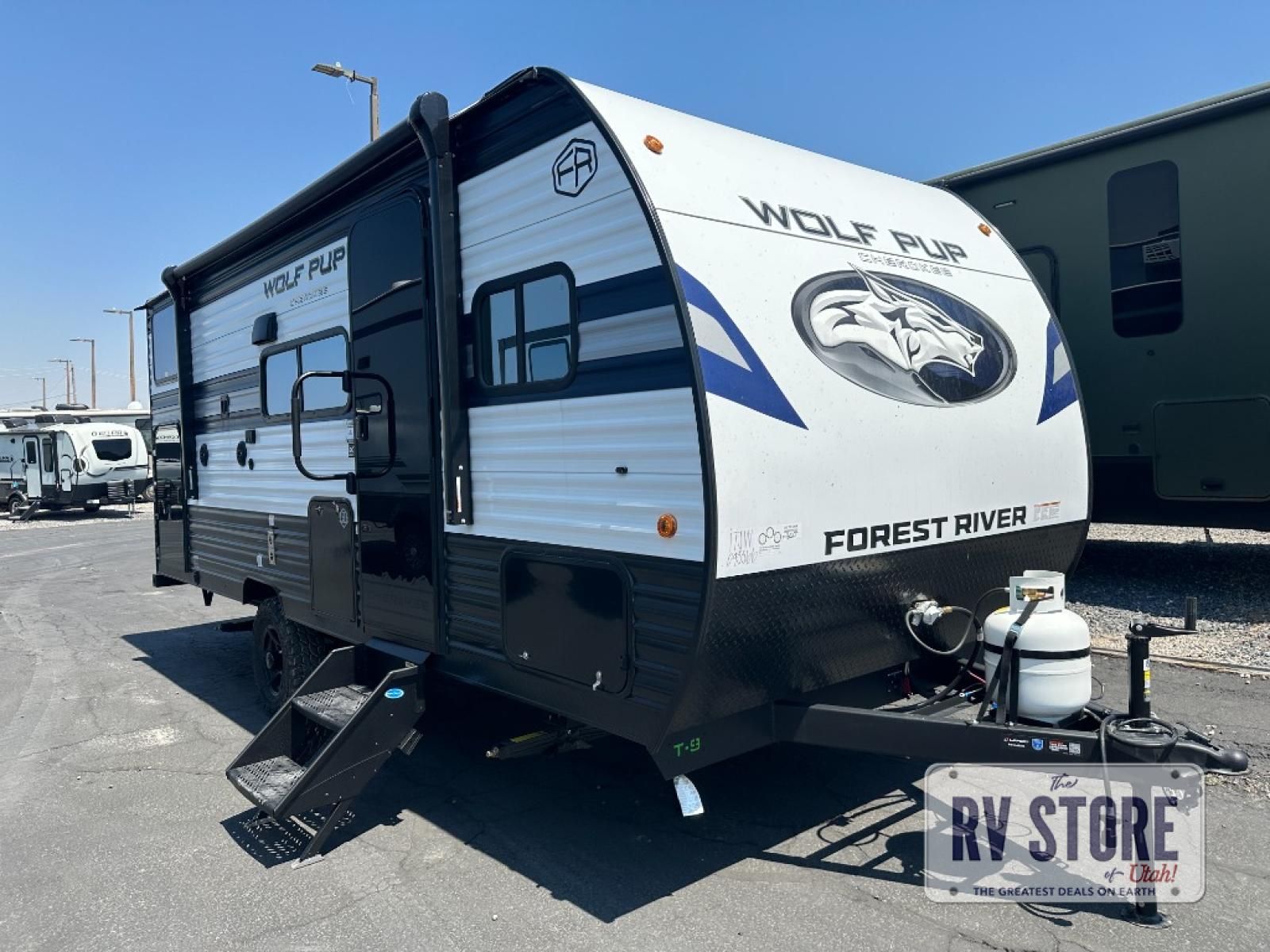 2027 Forest River RV Cherokee Wolf Pup 17JW Travel Trailer Bunkhouse|U Shaped Dinette
