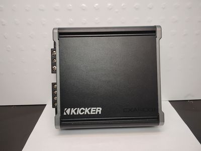 Kicker CXA 400.1 Ultra-Compact, 1-Channel Class-D 150-400 watt Subwoofer Car Amplifier