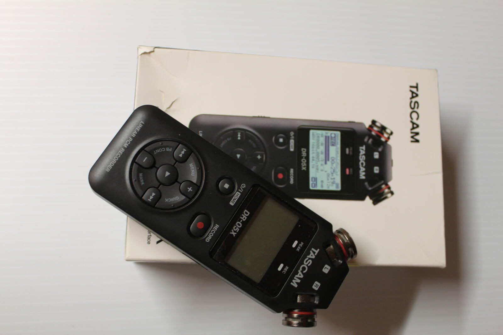 Tascam DR-05X Stereo Handheld Digital Audio Portable Recorder