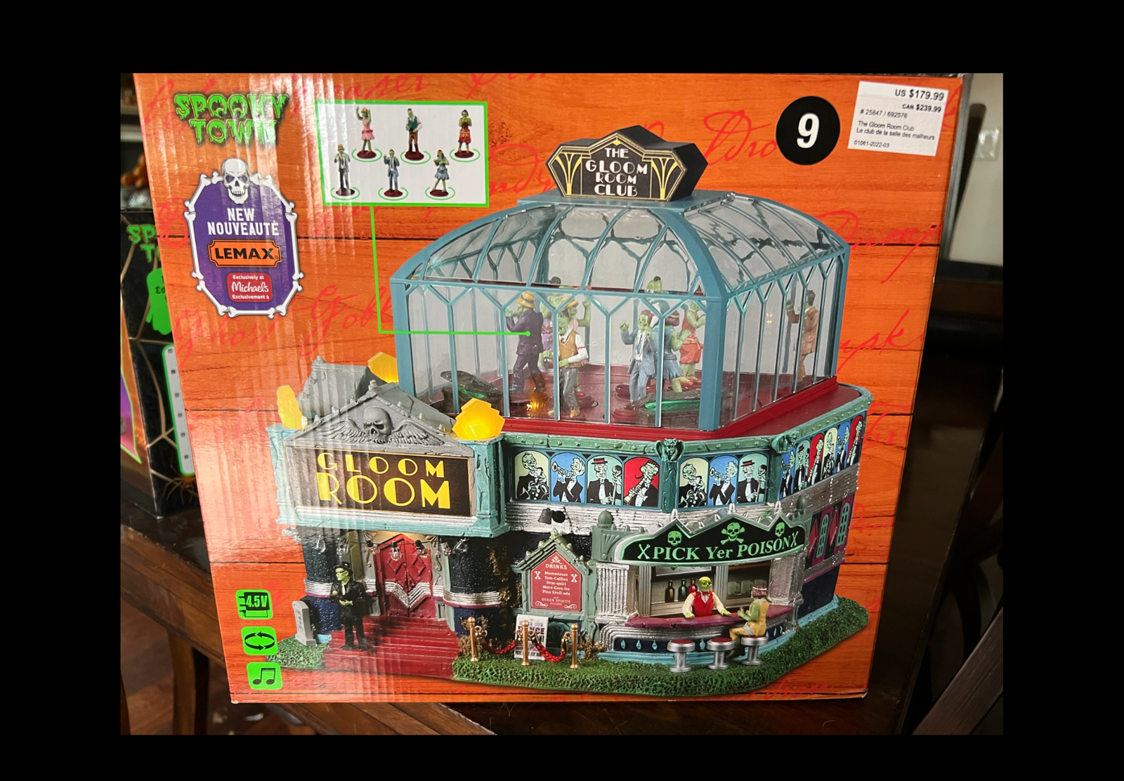 Lemax Spooky Town The Gloom Room