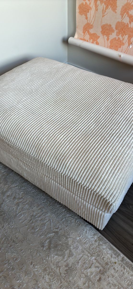 Plush ottoman - Wayfair