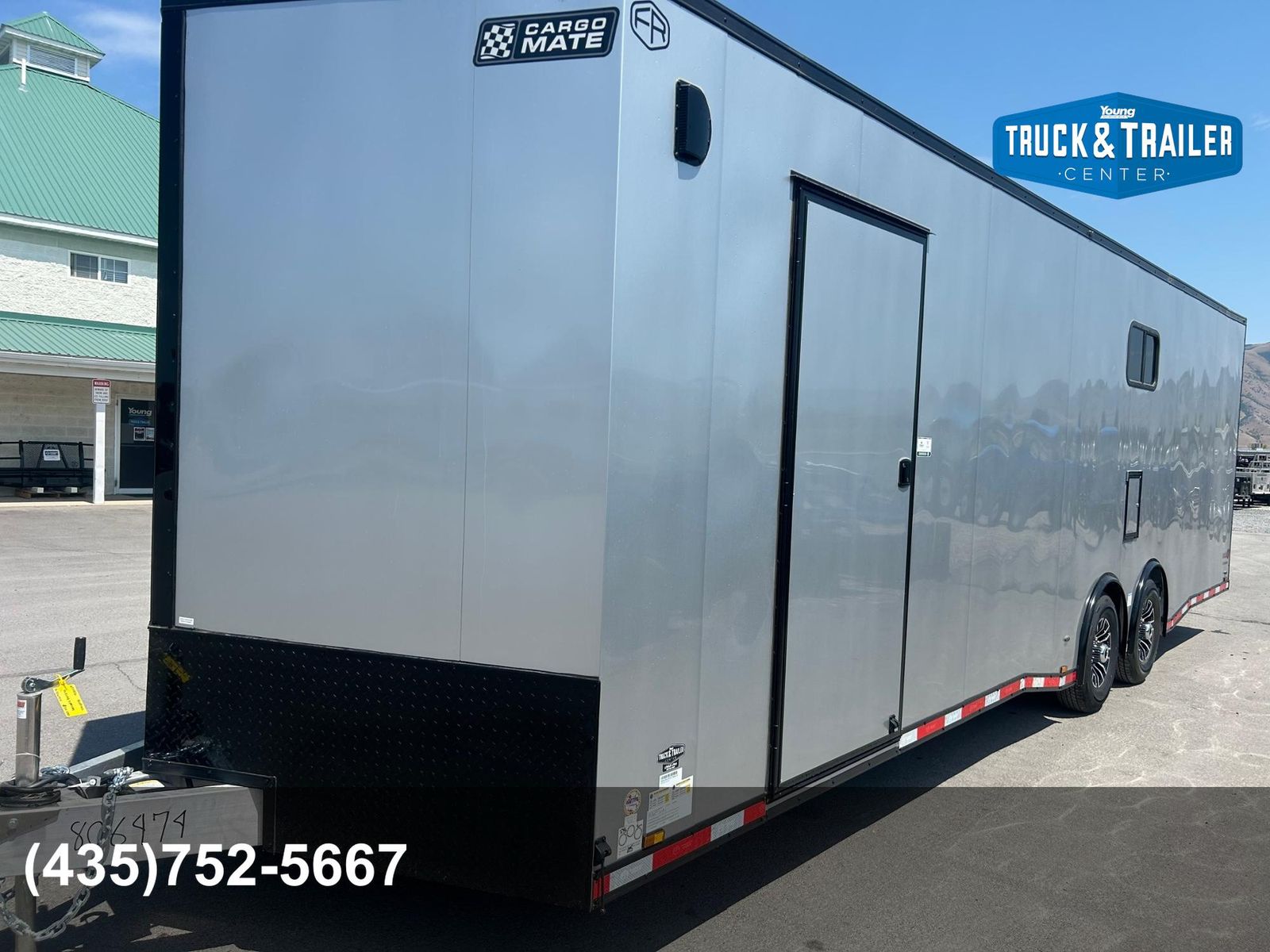 2027 Cargo Mate Redline 8.5X28 Aluminum Cargo Trailer