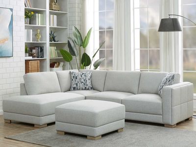 Drayden Fabric Sectional with Ottoman 1756233 #95582