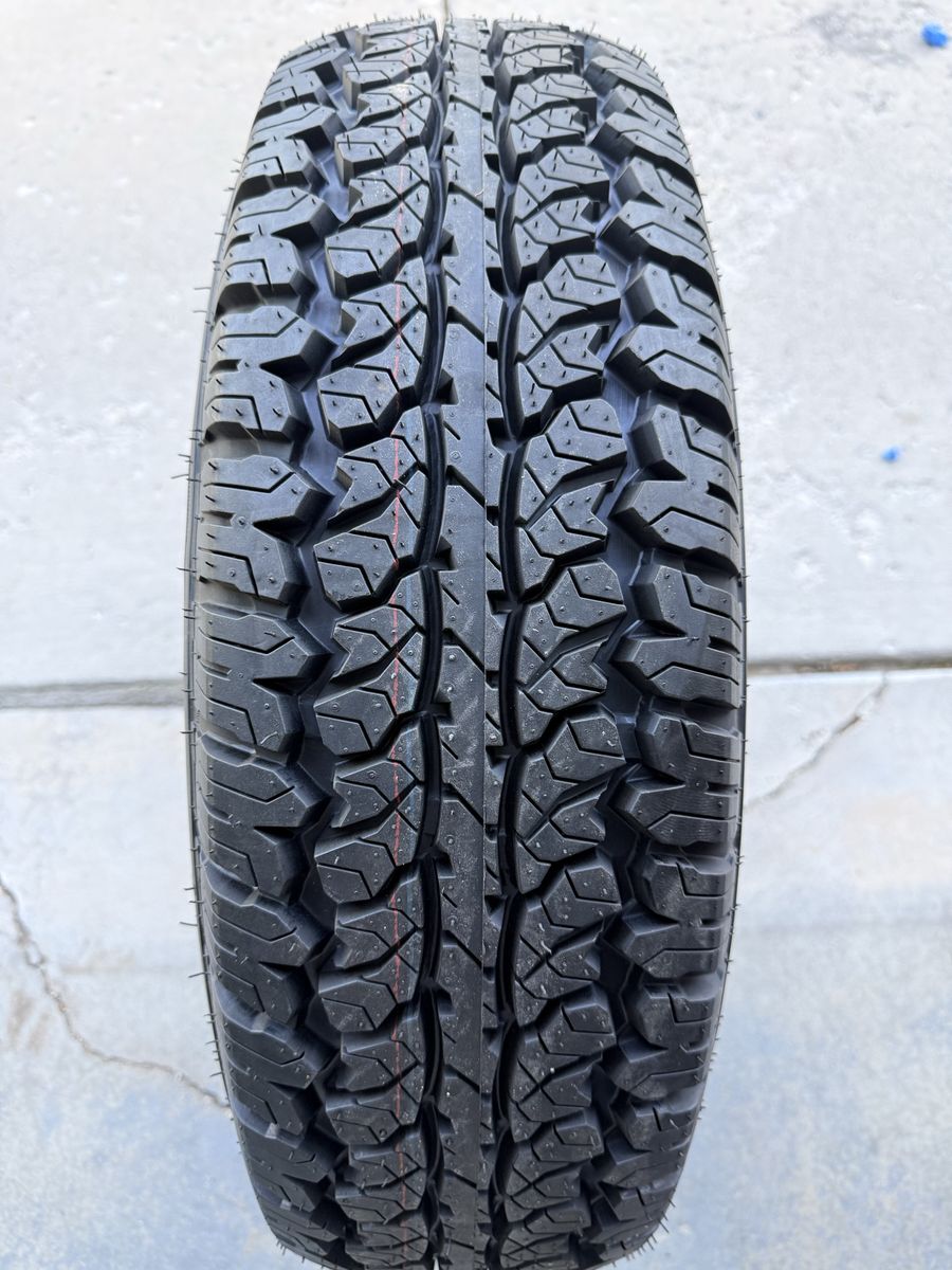 Trailer tire with rim 225/75R16LT