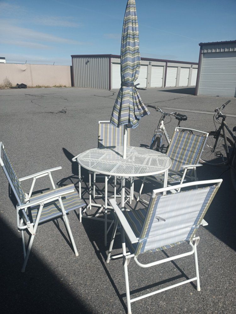 portable patio set