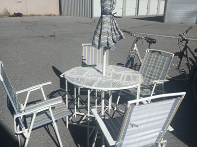 portable patio set