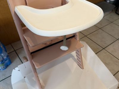 Tripp Trapp High Chair with Catchy, food catcher