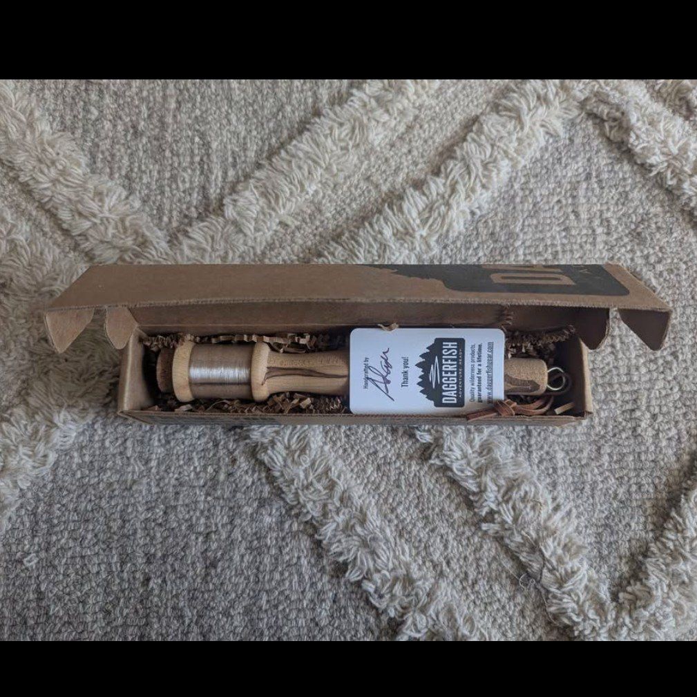 Daggerfish sugar maple handreel