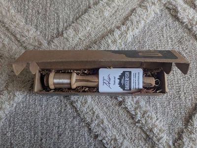 Daggerfish sugar maple handreel