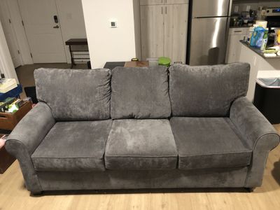 Granite Gray RC Willey Couch
