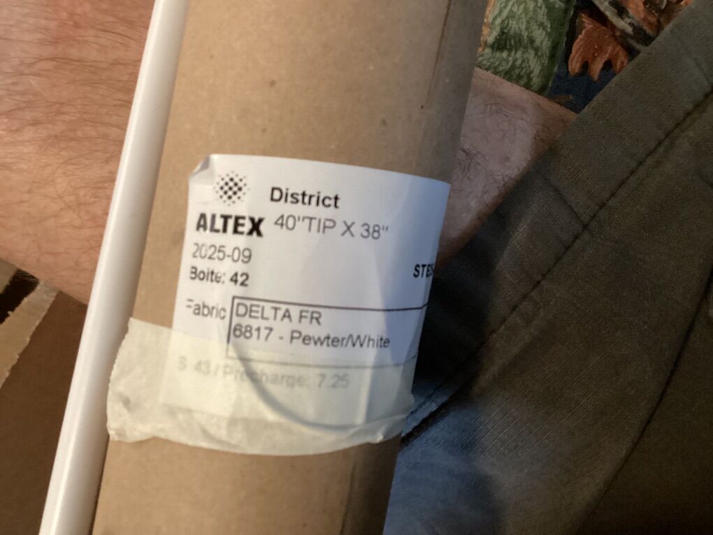 Altex 40 X 38 Blinds Pewter/White (3)