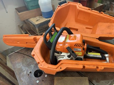 Stihl MS180C Chainsaw with Hard Case - Used but in Good Working Condition