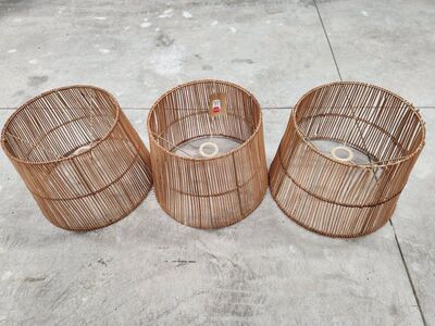 New 3 bamboo light lamp shades