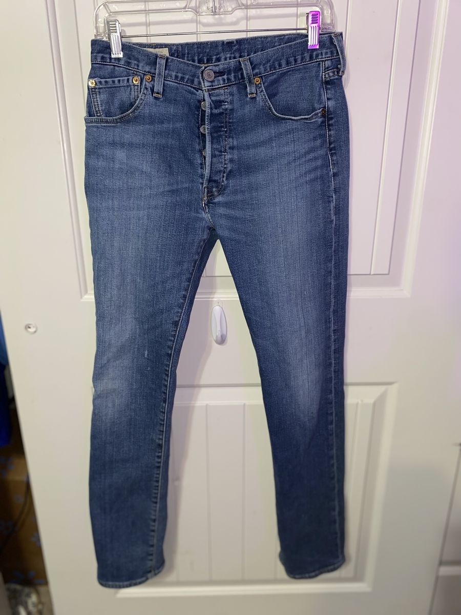 Levi's Premium Men's Button Fly Blue Denim Jeans size (30-32)