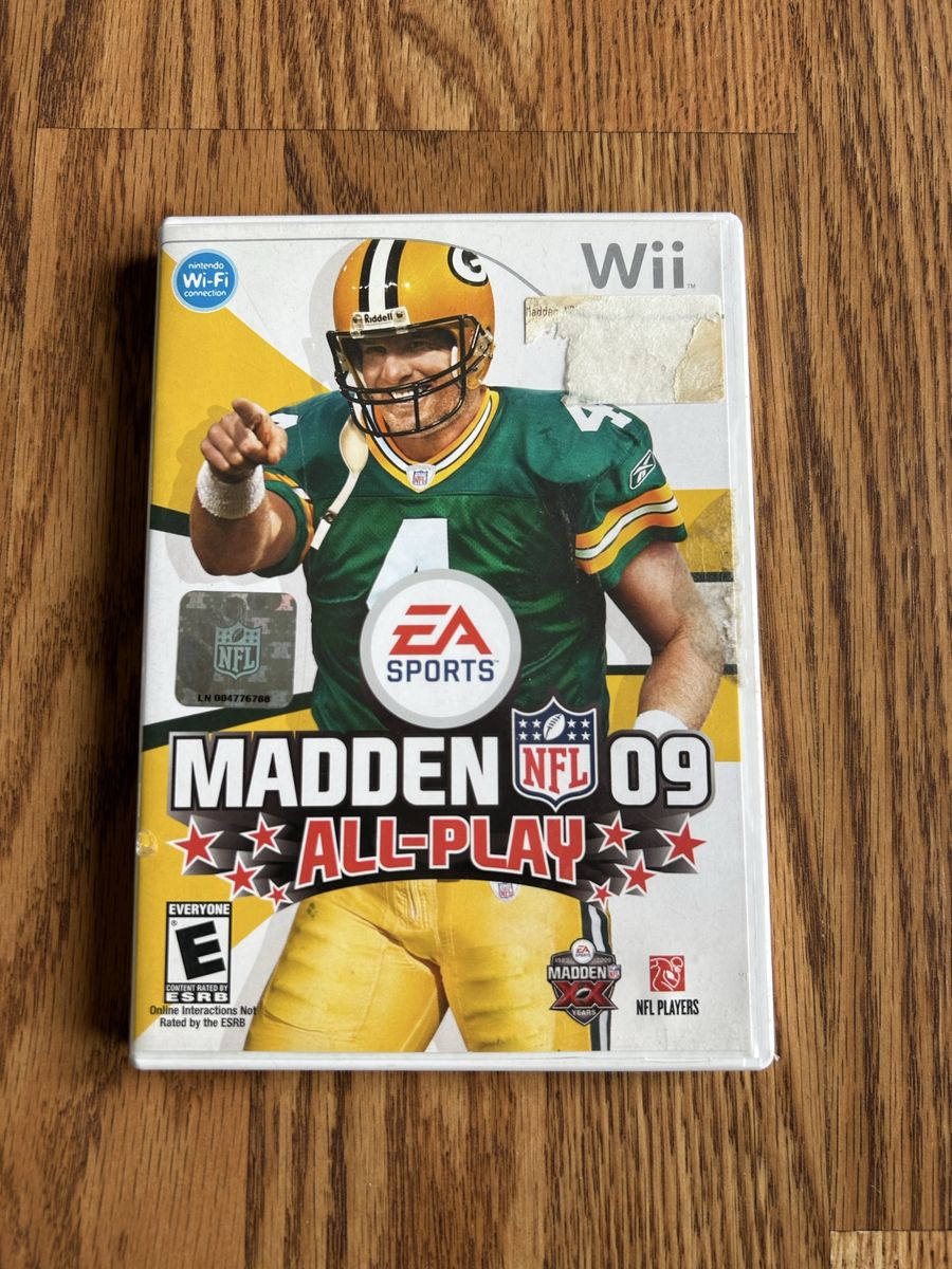 Nintendo Wii Madden, NFL 09 all play