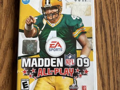 Nintendo Wii Madden, NFL 09 all play